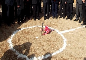 خط انتقال آب شهر طبس کلنگ زنی شد