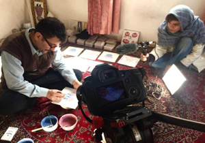ساخت فیلم کاشی هفت رنگ در شیراز