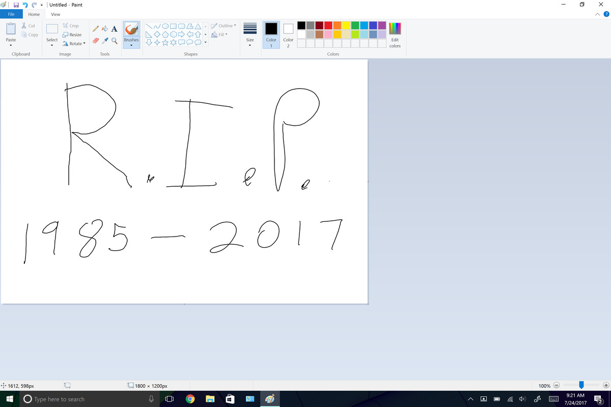 نرم افزار Paint از برنامه&zwnj;های پیشفرض ویندوز حذف می&zwnj;شود