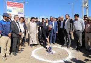 کلنگ زنی عملیات اجرایی انتقال آب از دشت مختاران به بیرجند