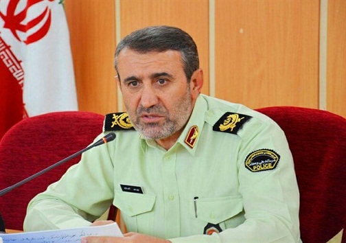 پیام تسلیت فرمانده انتظامی استان در پی درگذشت میراحمد تقوی