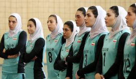 پیروزی تیم ملی والیبال بانوان برابر سوان کره جنوبی