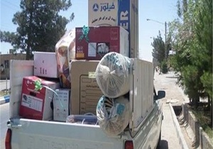 اهدای ۳۰۶ فقره جهیزیه به نوعروسان