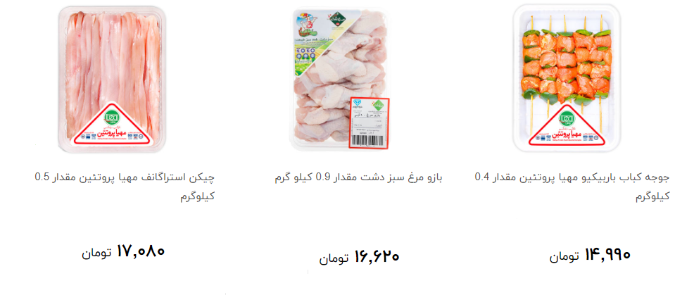 ارزانترین مرغ بسته بندی در فروشگاه ها چند قیمت است؟