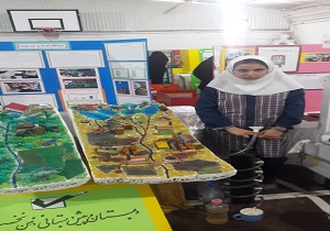 حضور دانش آموز اهوازی در جشنواره جابر بن حیان