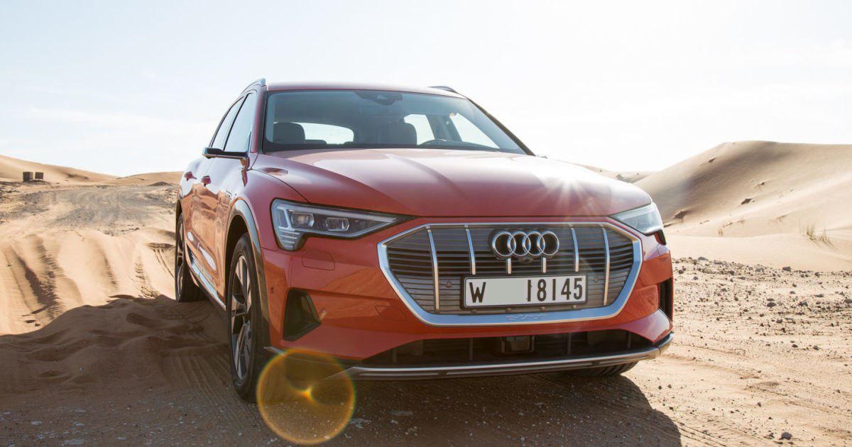 خودروی Audi's E-Tron ایمن&zwnj;ترین اتومبیل برقی جهان +تصاویر