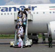 نخستین پرواز حاجیان زنجانی امروز به زمین نشست