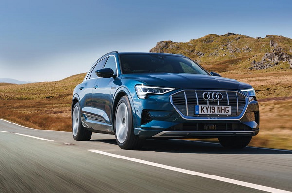 خودروی Audi's E-Tron ایمن&zwnj;ترین اتومبیل برقی جهان +تصاویر