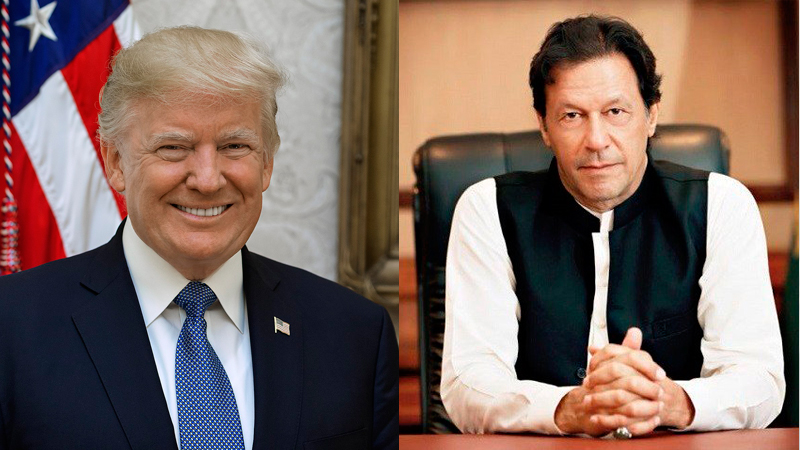 گفت&zwnj;وگوی تلفنی عمران خان با دونالد ترامپ درباره اوضاع کشمیر