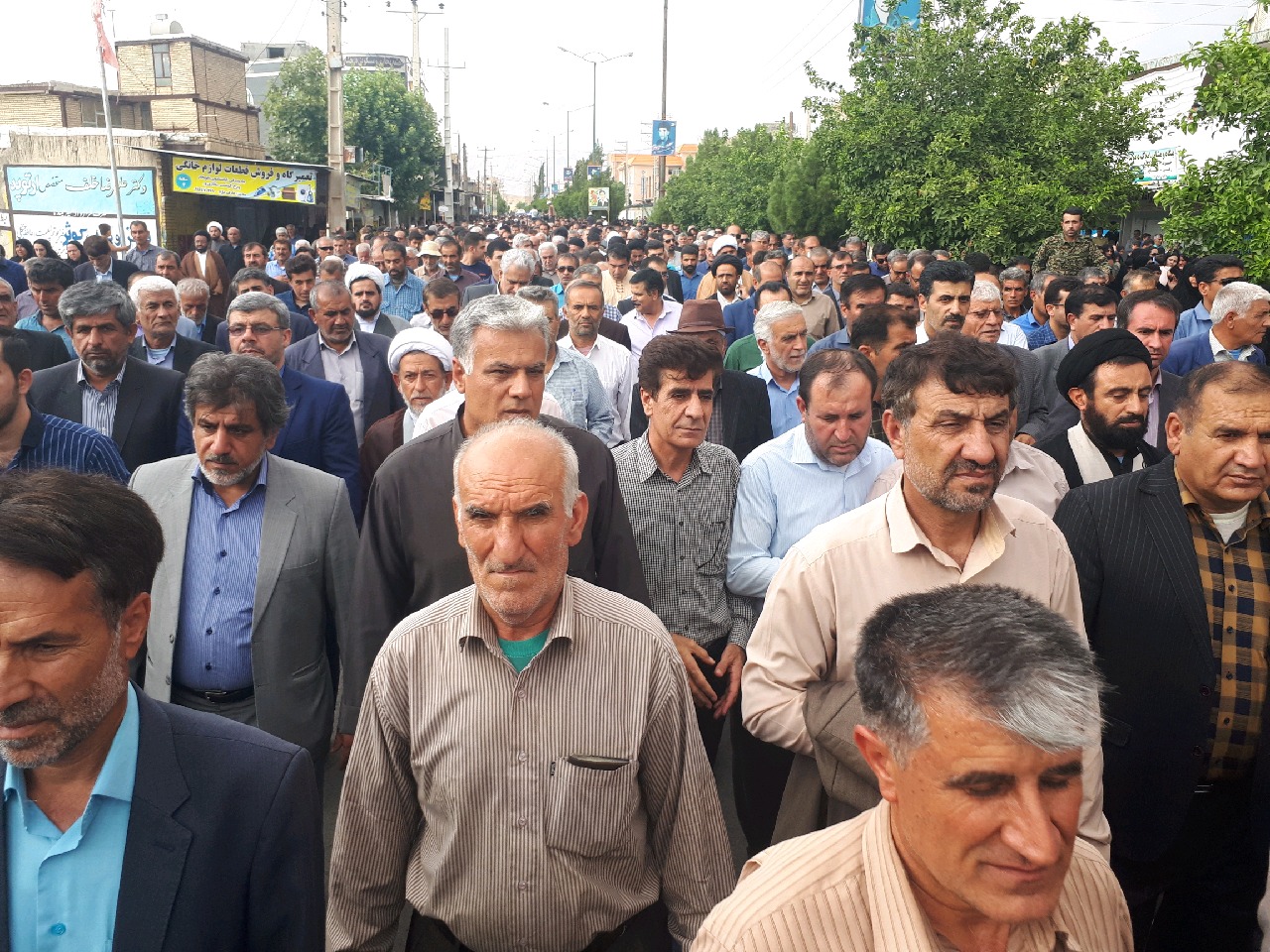 تشییع پیکر مطهر آمیر احمد تقوی در دهدشت تشییع پیکر مطهر آمیر احمد تقوی در دهدشت