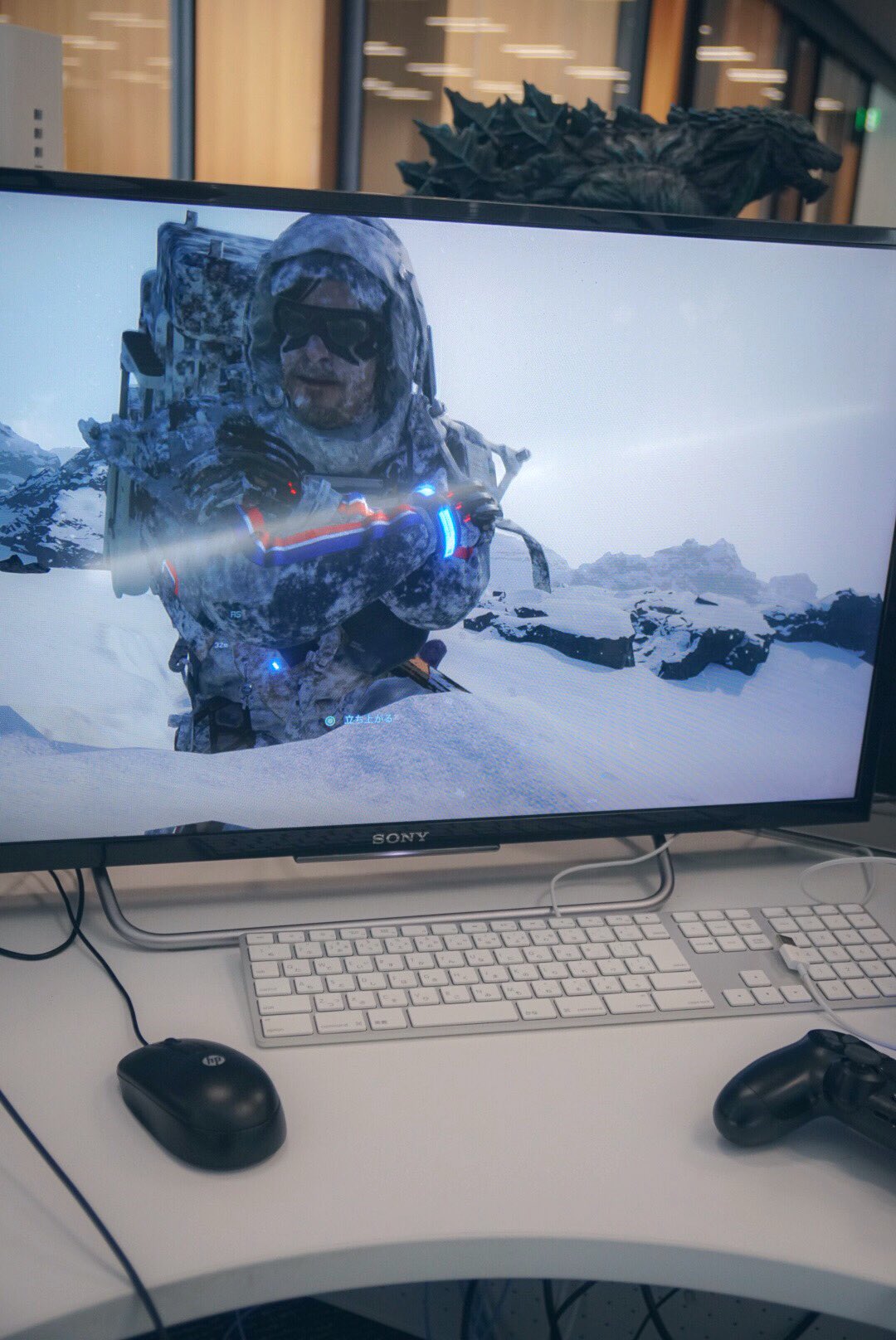 شخصیت اصلی بازی Death Stranding این بار در برف فرو می&zwnj;رود