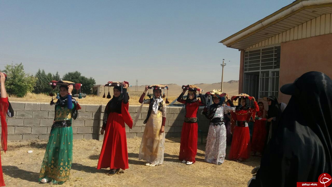 شکرگزاری کشاورزان ماهیدشتی در جشنواره زیبای خرمن