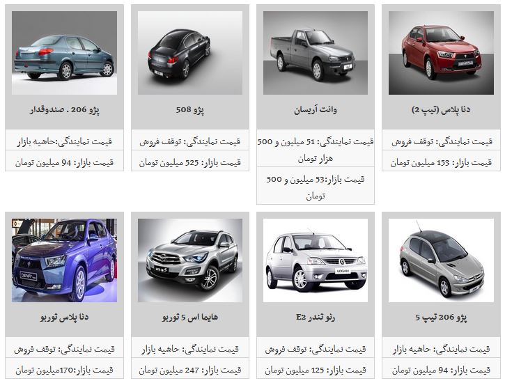 جدیدترین قیمت محصولات سایپا و ایران خودرو در بازار آزاد/ سایپا ۱۳۲ به ۴۶ میلیون و ۳۰۰ هزار تومان رسید