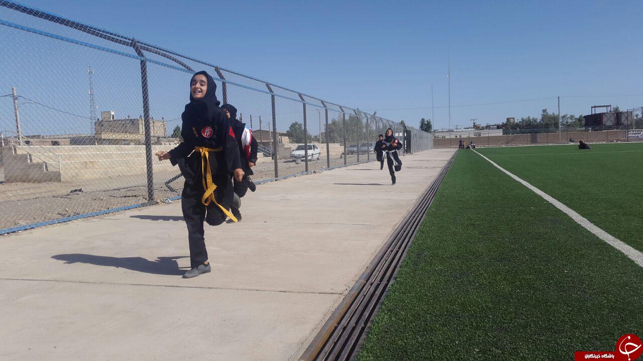 مسابقات دو و میدانی بانوان در نرماشیر + تصاویر