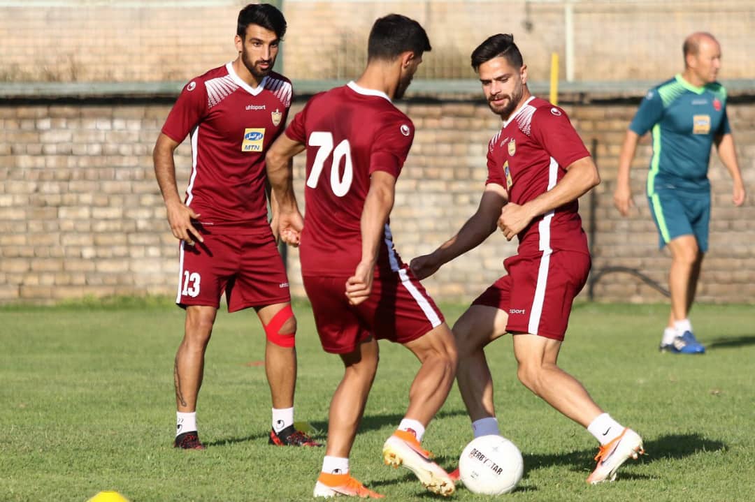 گزارش تمرین پرسپولیس در خیریه عمل/ برنامه ویژه سیدی برای گلرها