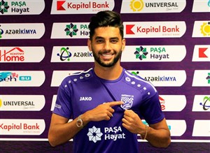 درخشش مهاجم سابق پرسپولیس در بدو ورود به لیگ آذربایجان