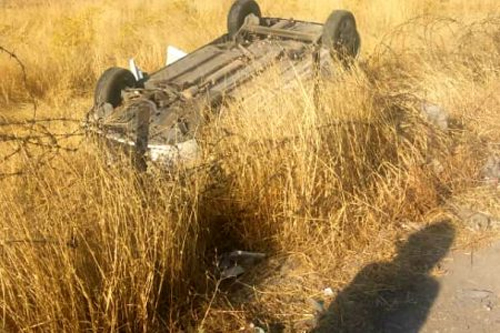 حادثه رانندگی برای بازیگر &laquo;نون. خ&raquo; + عکس
