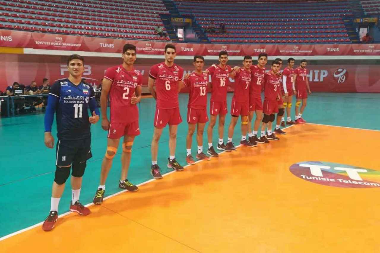 برتری والیبال نوجوانان ایران برابر برزیل