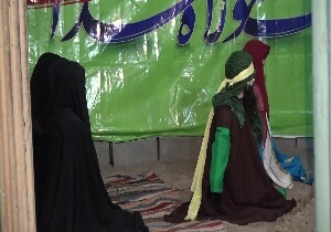 برپایی نمایشگاه غدیر در پارک توحید بیرجند