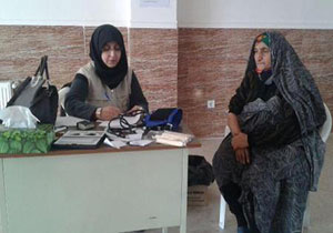 ارائه خدمات پزشکی رایگان به اهالی روستای حاجی علی کند