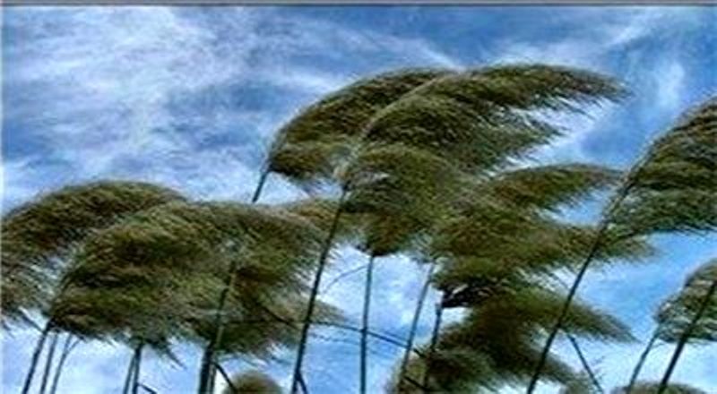 افزایش سرعت باد در استان همدان