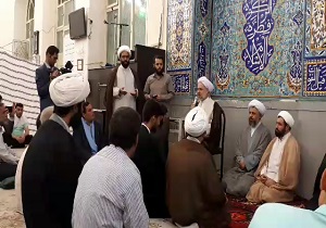 مراسم عمامه‌گذاری در ابهر + فیلم