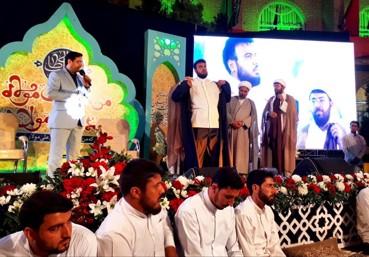 برگزاری مراسم عمامه گذاری طلاب حوزه علمیه امام جعفر صادق (ع) تایباد