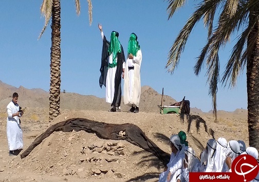 مشارکت بیش از ۶۰۰ نفر برای بازسازی واقعه غدیر در شوسف+ تصویر