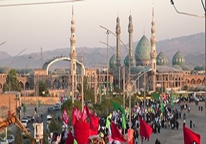 پیاده‌روی بزرگ عاشقان ولایت در قم برگزار شد