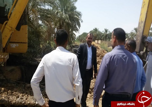اقدامات جهاد کشاورزی کارون در اراضی کشاورزی آسیب دیده از سیل