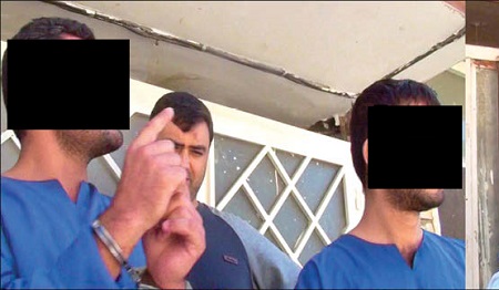 بازسازی صحنه قتل &laquo;گل &raquo;در خیابان نیلوفر +عکس