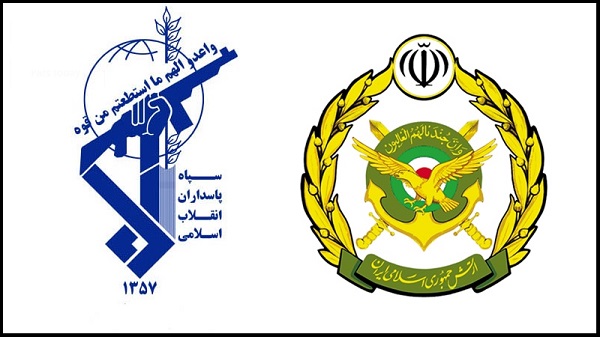 احترام نظامی سپاهی به ارتشی +تصویر