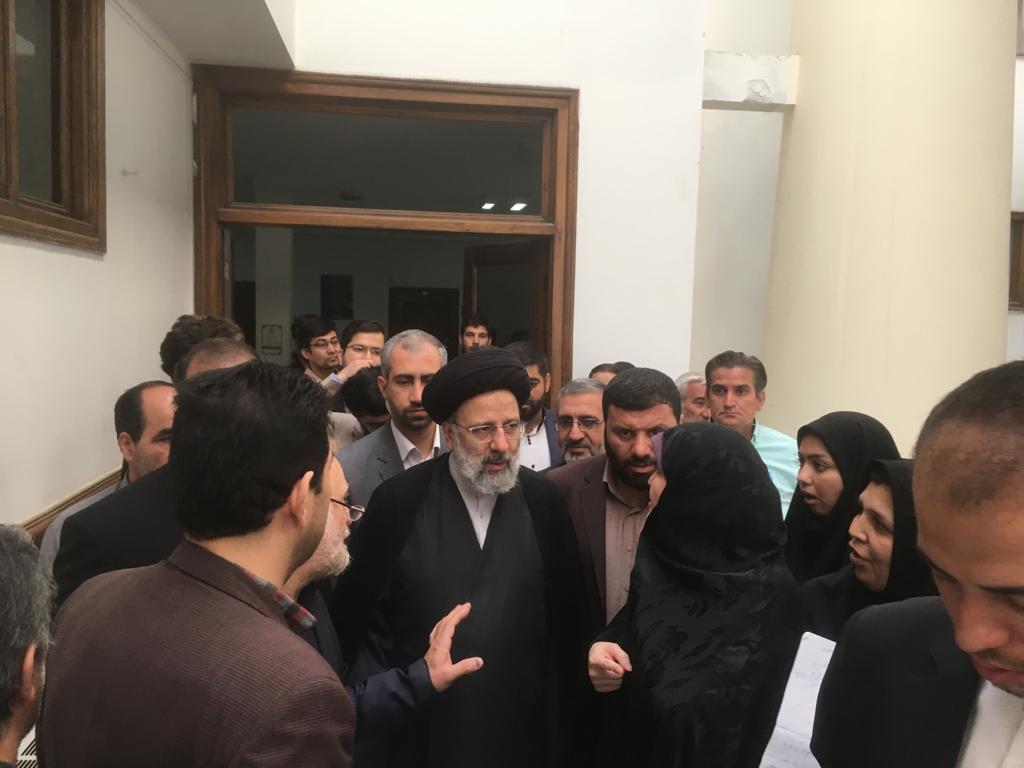 رئیس قوه قضاییه از دادسرای عمومی و انقلاب مشهد بازدید کرد +تصاویر