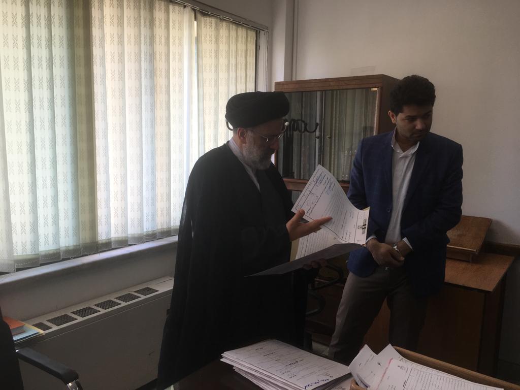 رئیس قوه قضاییه از دادسرای عمومی و انقلاب مشهد بازدید کرد +تصاویر