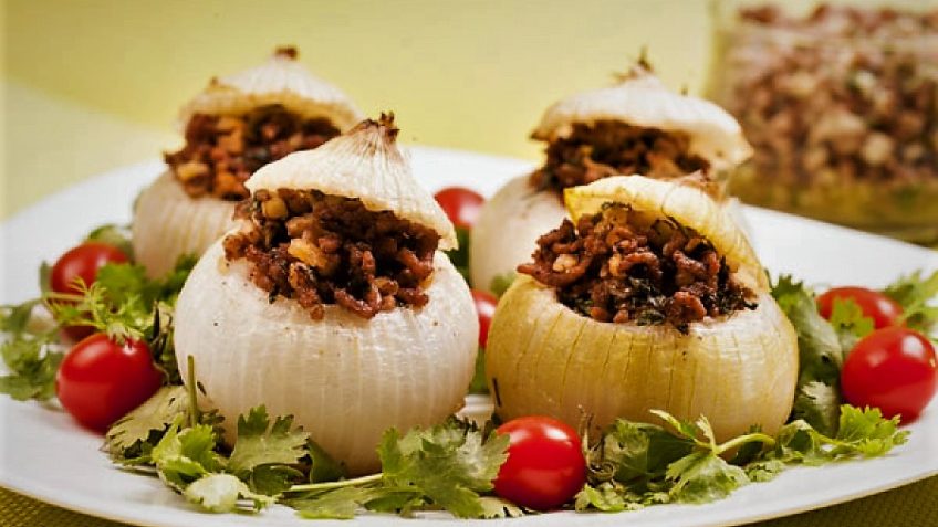 دلمه خوشمزه با پیاز + دستور تهیه