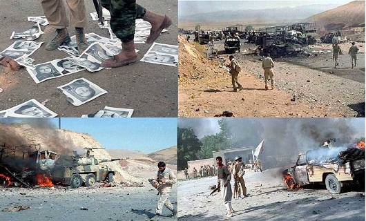 فتنه منافقان آمریکایی بعثی در عملیات مرصاد خاموش شد