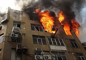 آتش سوزی منزل مسکونی در گرگان