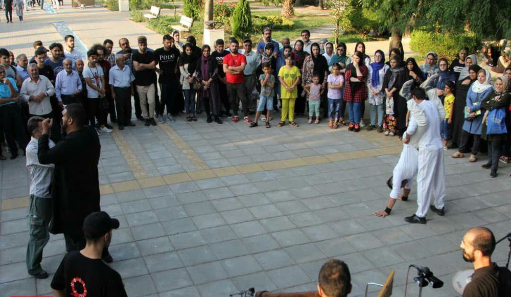 پایان جشنواره تئاتر خیابانی شهروند لاهیجان