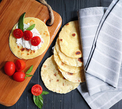 روش تهیه نان ذرت فوری، بدون فر