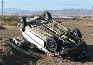 یک کشته و یک مجروح بر اثر واژگونی خودروی پراید در بهشهر
