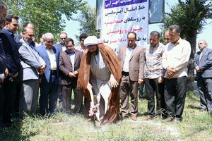 آغاز عملیات اجرایی خط انتقال آبرسانی به ۹ روستا