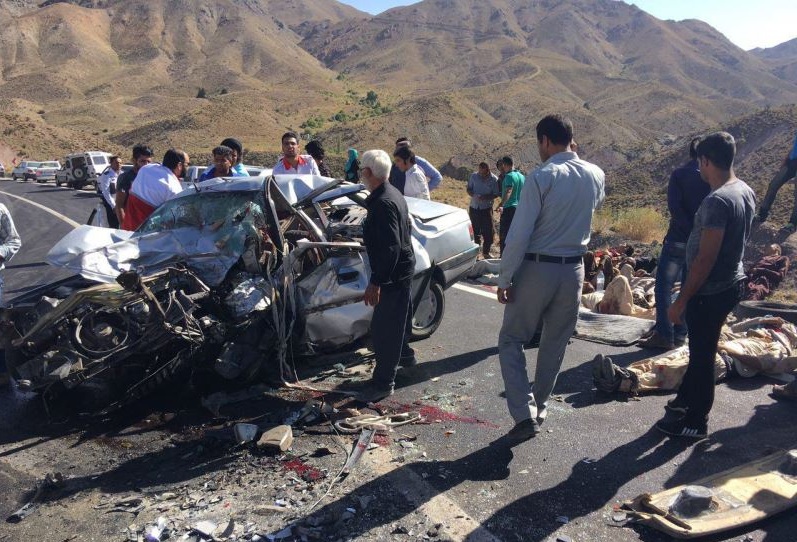 خودرو افغانی کش مسبب مصدومیت ۱۷نفر