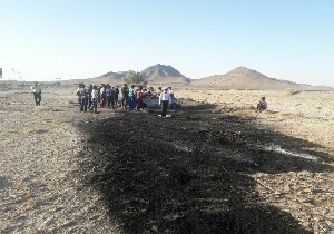مرگ ۲ نفر درواژگونی خودروی حامل سوخت قاچاق