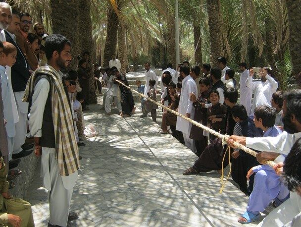 جام ورزشی خوشه&zwnj;چین در روستا&zwnj;های سیستان و بلوچستان برگزار شد