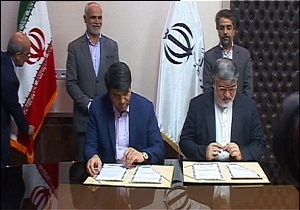 امضای تفاهم نامه بین استانداران یزد و خراسان جنوبی