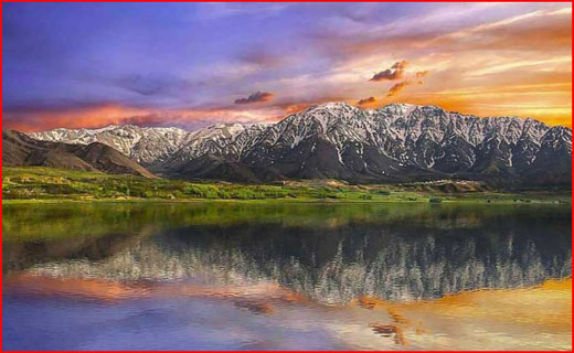 سفر به بام زیبای ایران +تصاویر