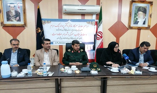 معارفه رئیس هیات اندیشه ورز سازمان بسیج استان