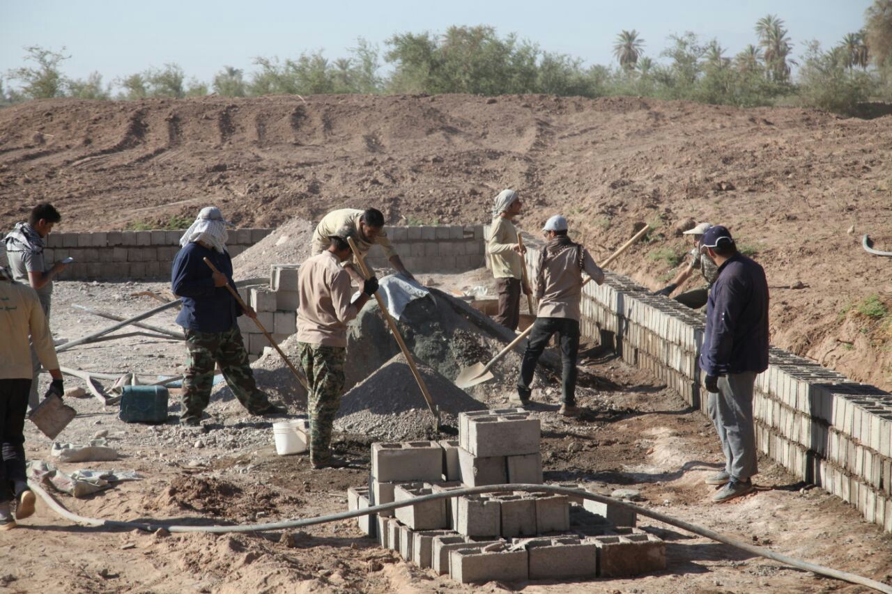 فعالیت جهادی برای رونق روستای تکاب شهداد