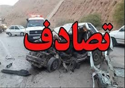 مصدومیت ۸ نفر در تصادف محور دشتروم به یاسوج