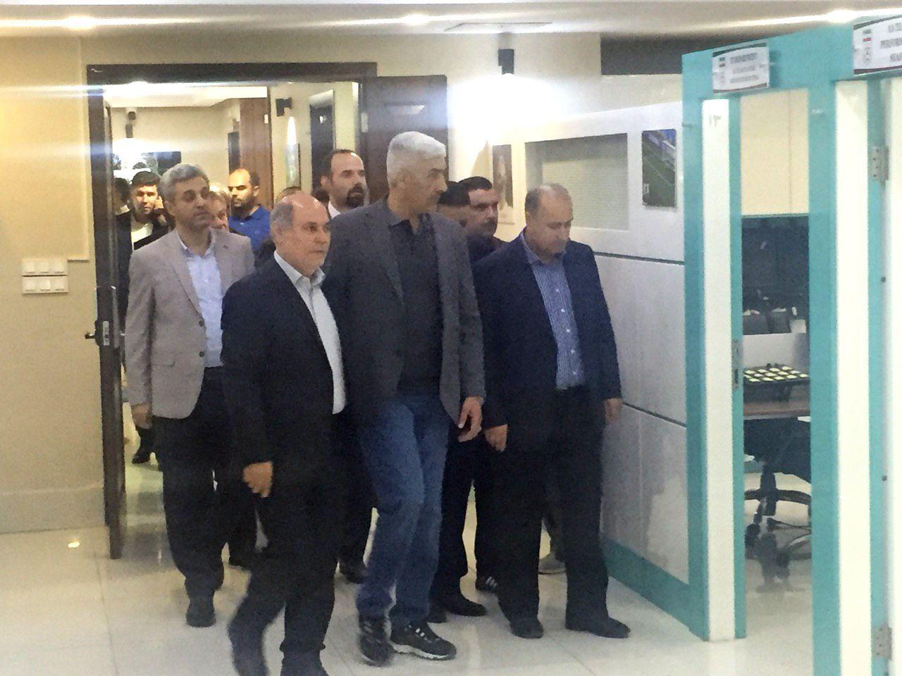 وزیر ورزش و جوانان عراق از مرکز ملی فوتبال ایران دیدار کرد